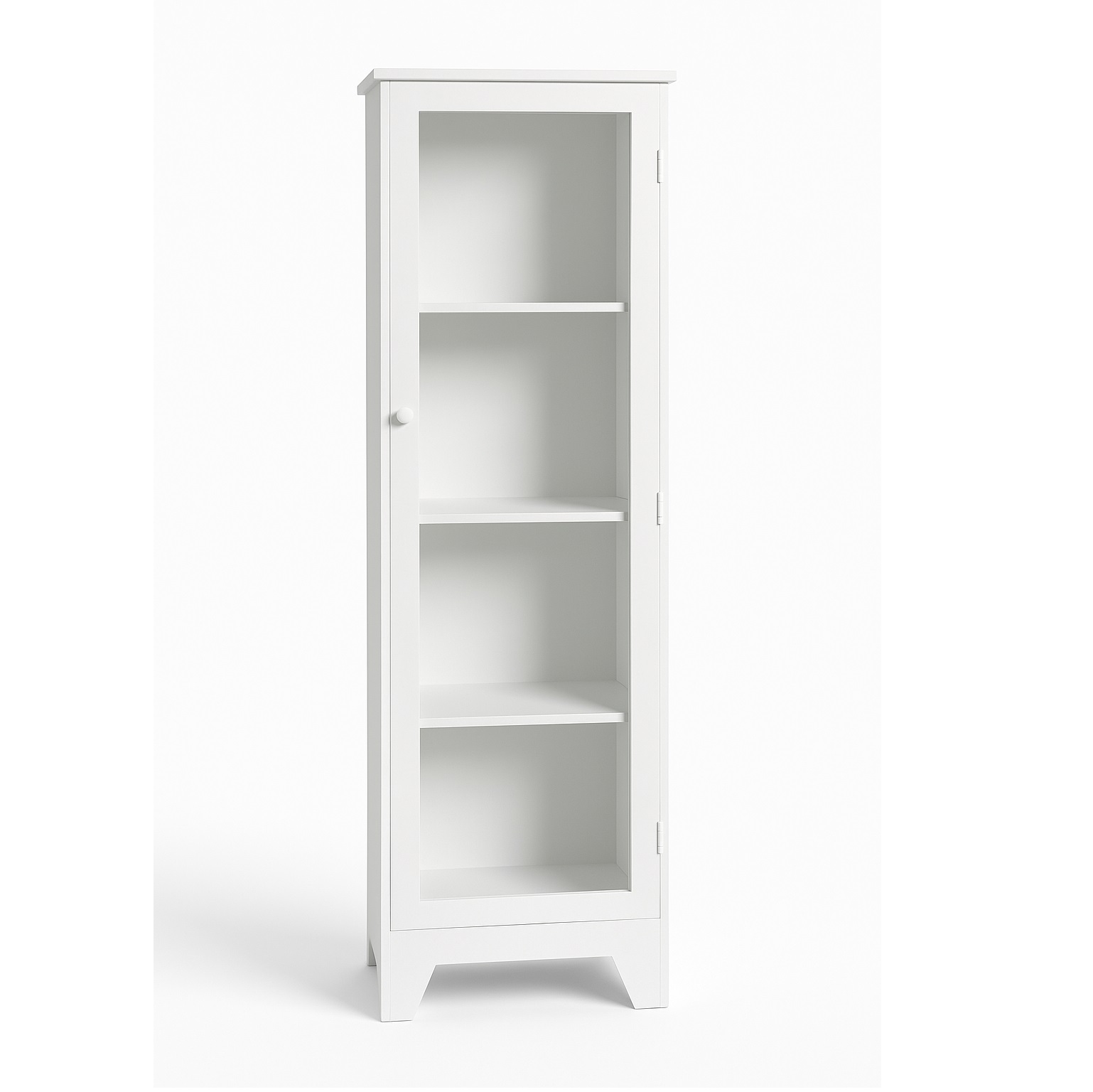 CRISTALERO CON VIDRIO 160X45X35 BLANCO